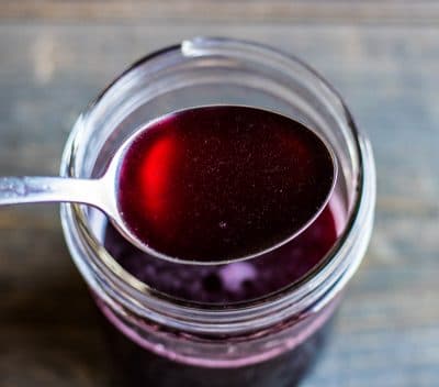 Fermented Elderberry Honey