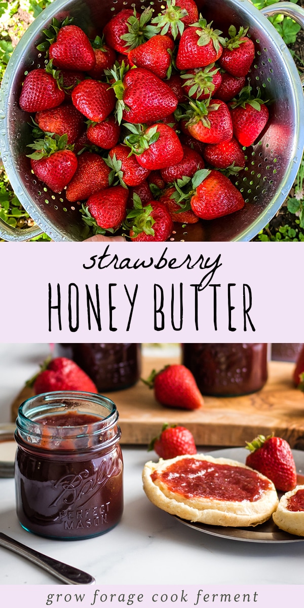 Strawberry Honey Butter: Homemade Preserves