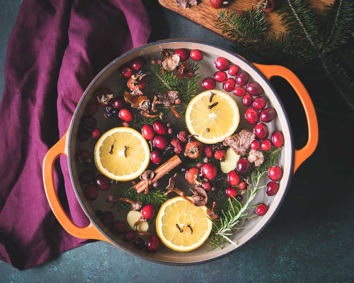 Foraged Simmer Pot: Winter Stovetop Potpourri