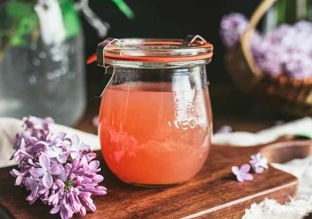 Lilac Jelly in a Jar