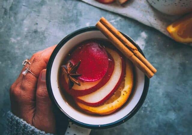 mulled hard cider