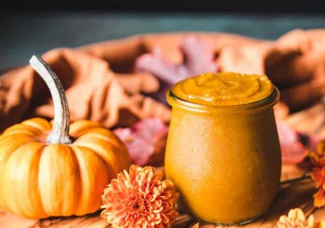 pumpkin butter made with fresh pumpkin