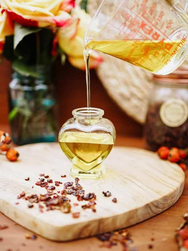 Rosehip Face Oil Recipe for Glowing Skin