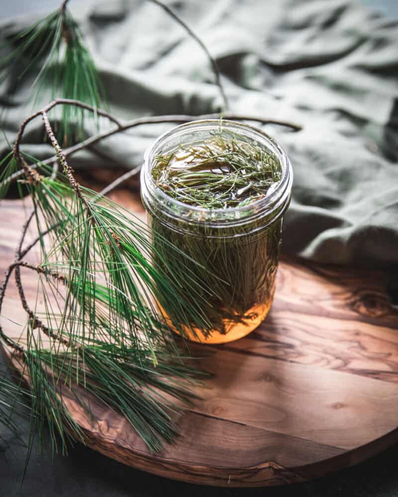 Pine Needle Infused Honey