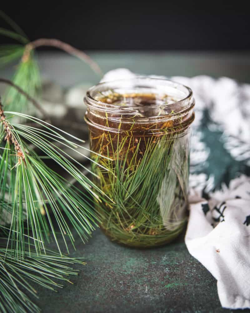 Pine Needle Infused Honey