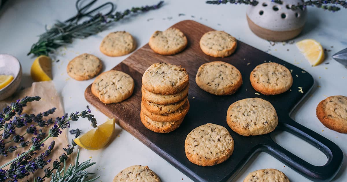 Lemon Lavender Sugar Cookies