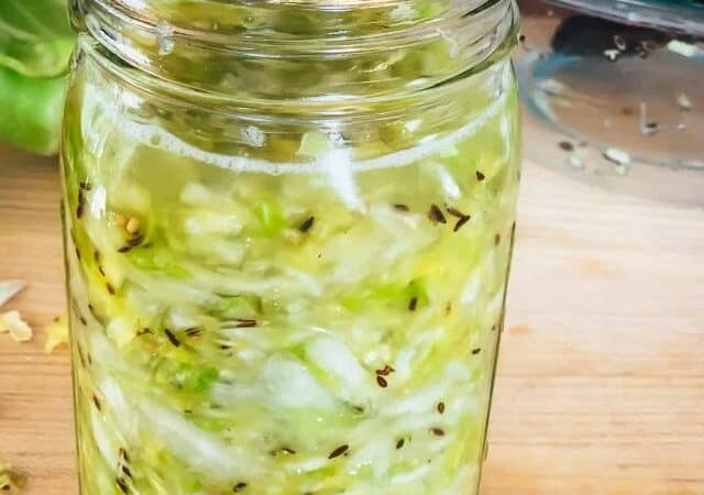 homemade sauerkraut recipe