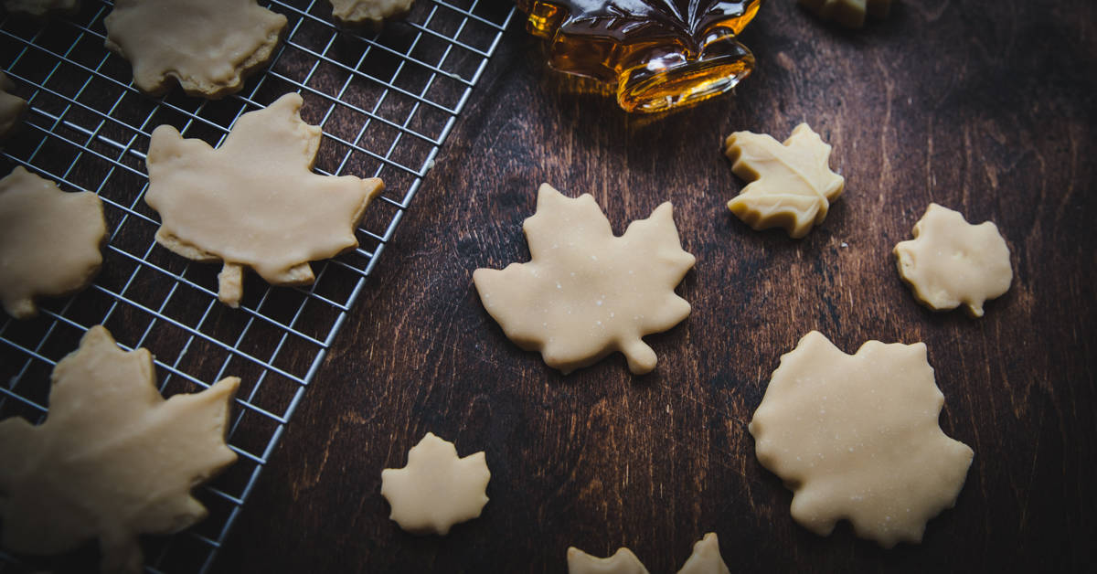 Maple Cookies with Maple Glaze • Kroll's Korner