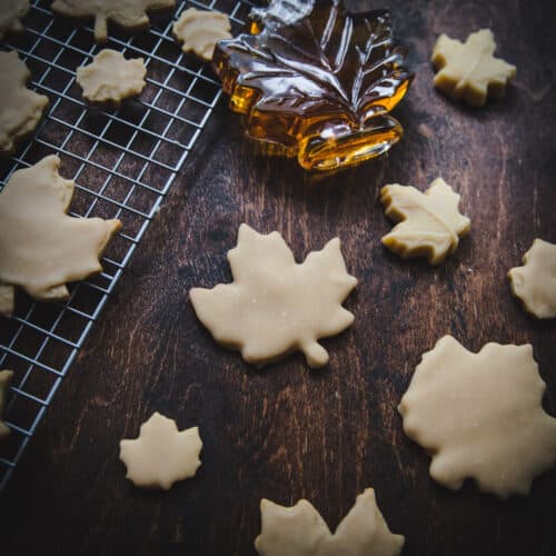 Easy Iced Maple Sugar Cookies Recipe