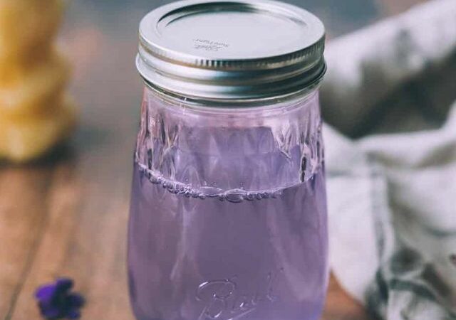 wild violet syrup