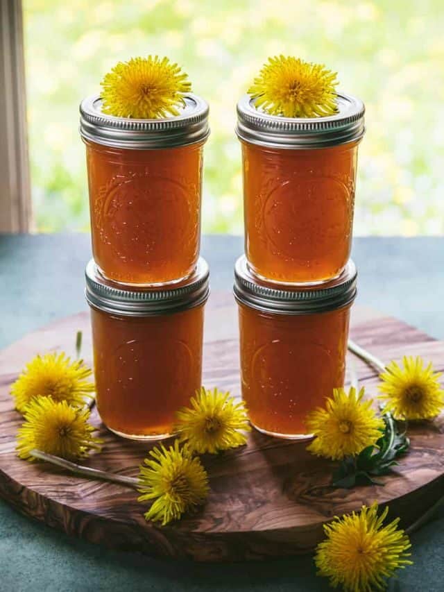 How to Make Dandelion Jelly