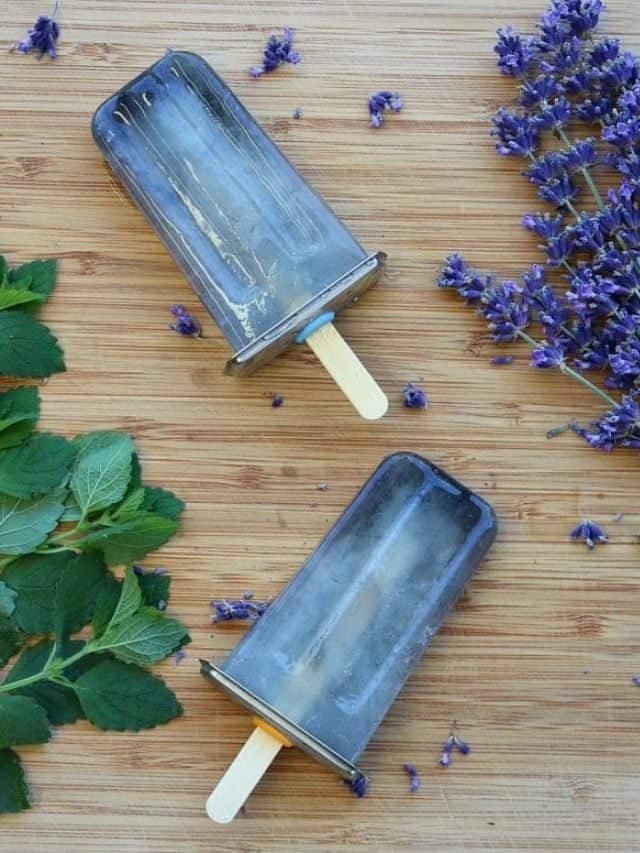 How to Make Herbal Tea Popsicles