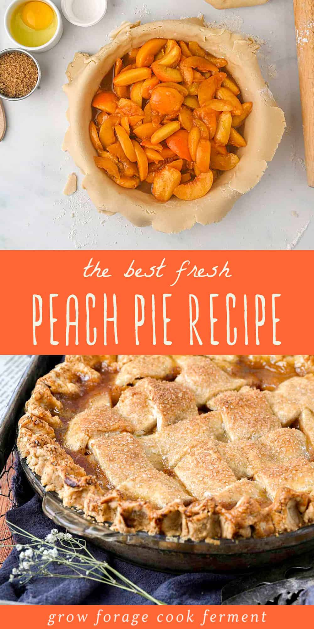 Fresh Peach Pie Homemade Recipe For Peach Season 7131