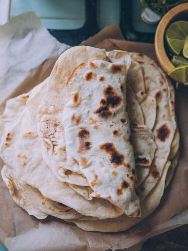 sourdough discard tortillas