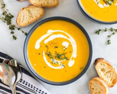 Butternut Squash and Ginger Soup
