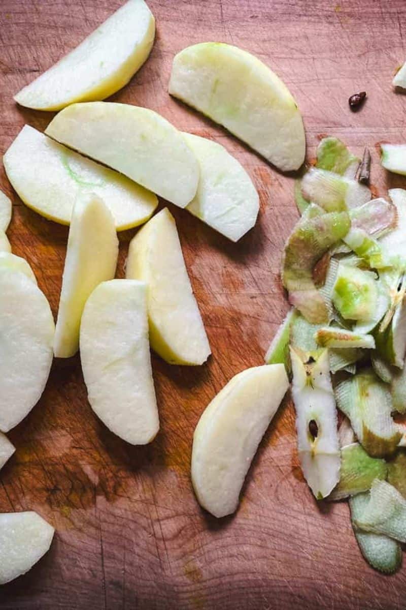 Freezing Apples for Pie Filling