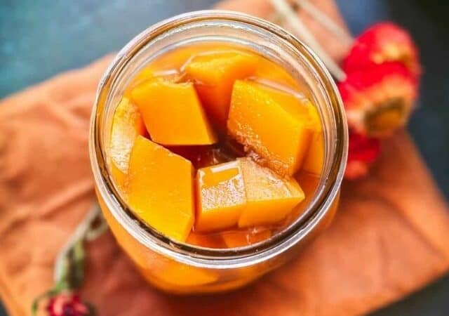 quick pickled pumpkin