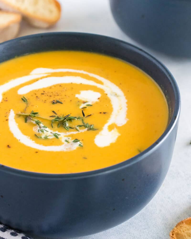 Butternut Squash and Ginger Soup