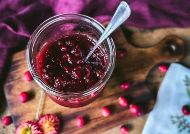 refrigerator pickled cranberries