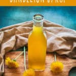 dandelion syrup recipe