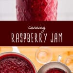 canning raspberry jam