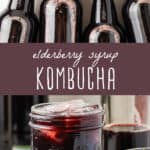 elderberry syrup kombucha