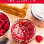 low sugar raspberry jam