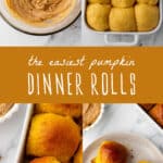 easy pumpkin dinner rolls