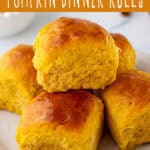 foolproof pumpkin dinner rolls