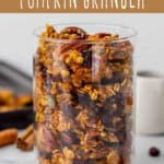 healthy pumpkin granola