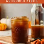 pumpkin spice kombucha